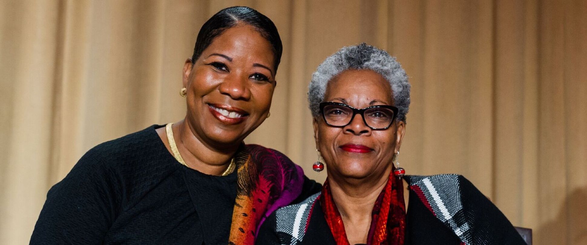 Image of Dr. Dara Richardson-Heron with Patricia Butts
