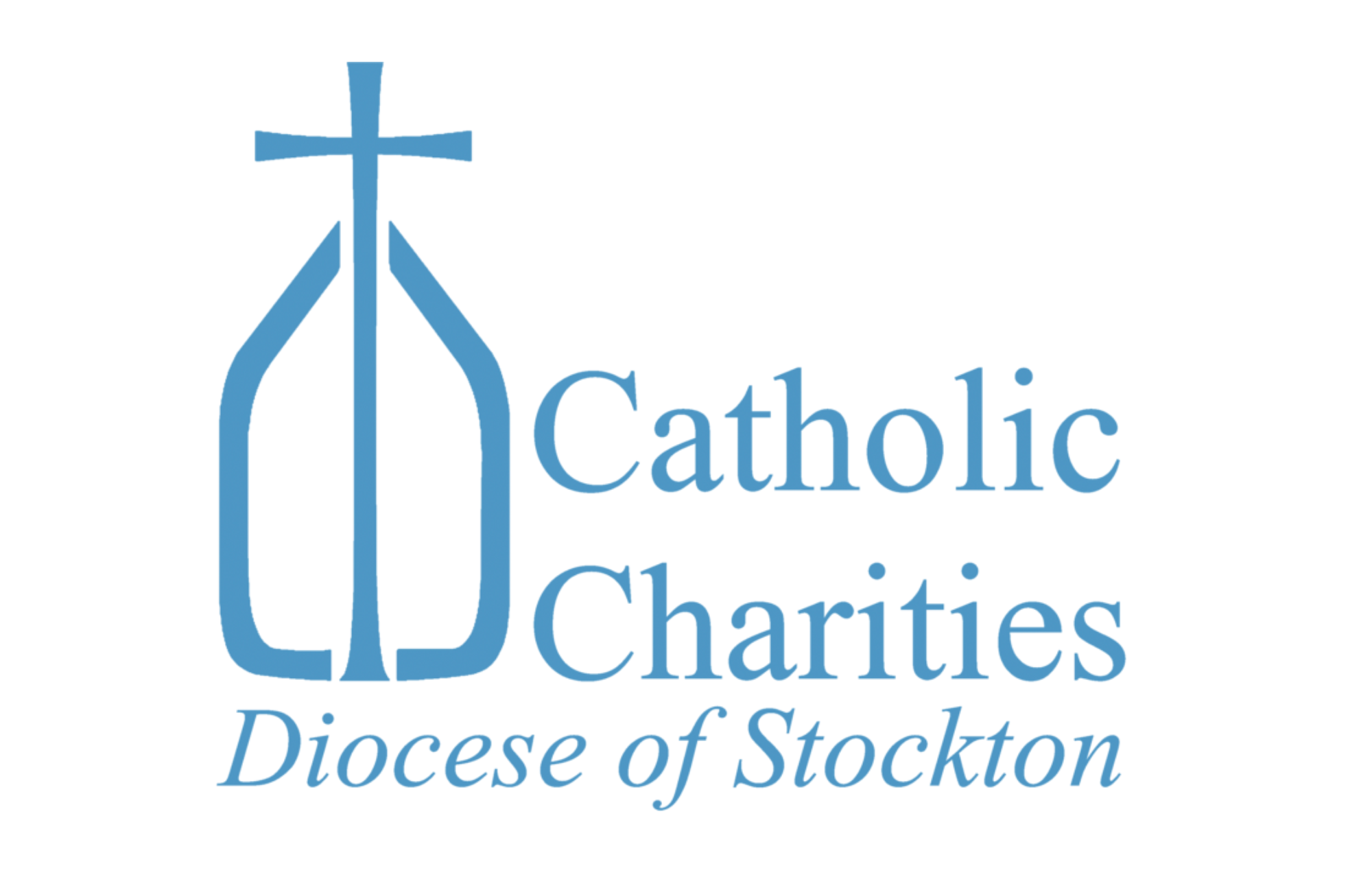 Blue Catholic Charities logo