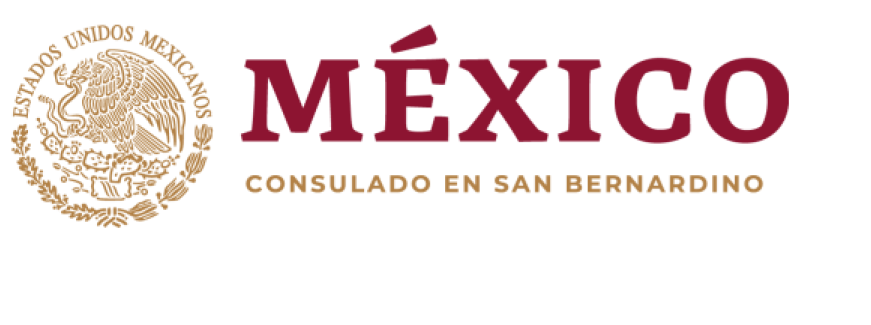 Mexican Consulate San bernardino logo